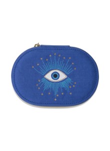 Овална кутия за бижута - Звездни очи